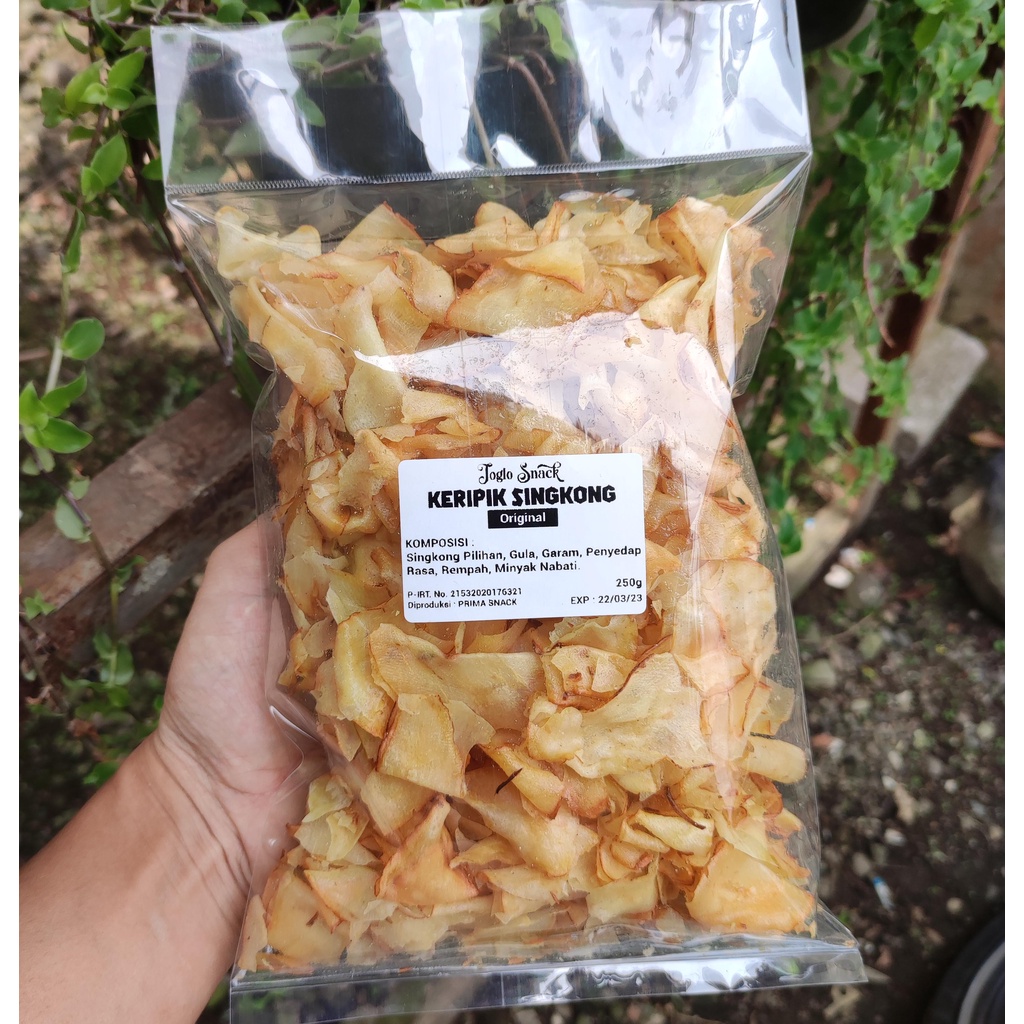 Jual [cod] Keripik Singkong 250g Renyah Kriuk Shopee Indonesia