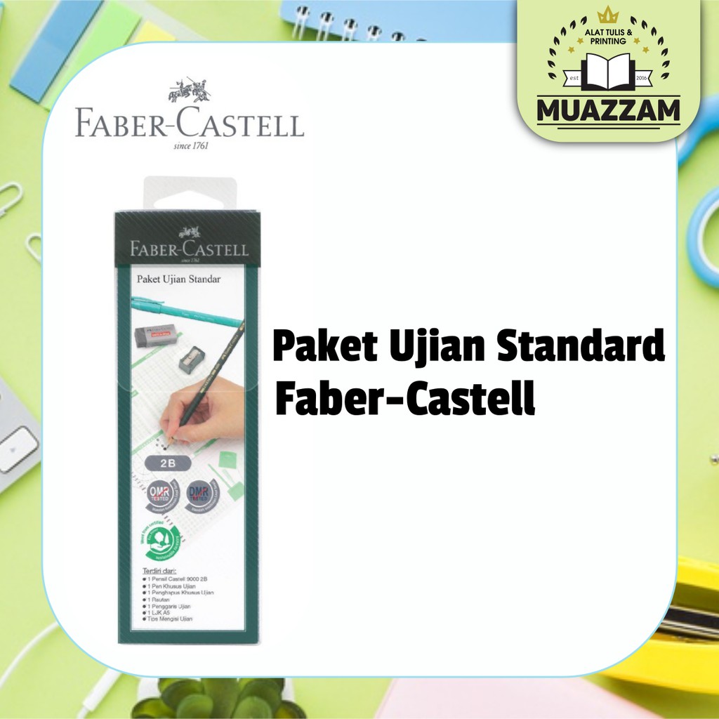 

Faber-Castell Paket Ujian Standar