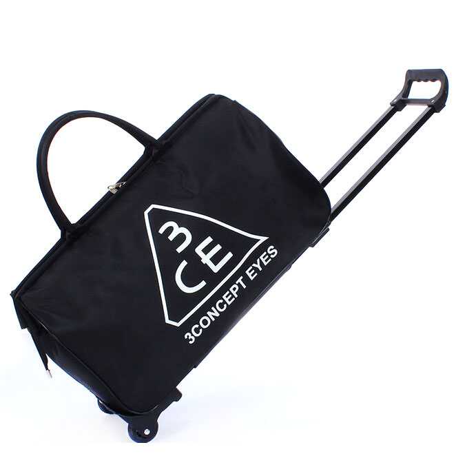 Monster Eye Tas Koper Duffel Trolley - CWLSL2973 Black White 3 Concept Eyes