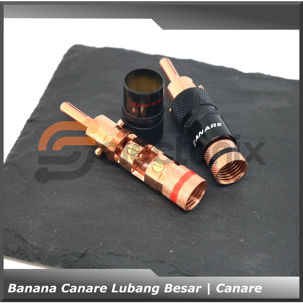 Jack Banana Set | Canare Lubang Besar [2pcs]