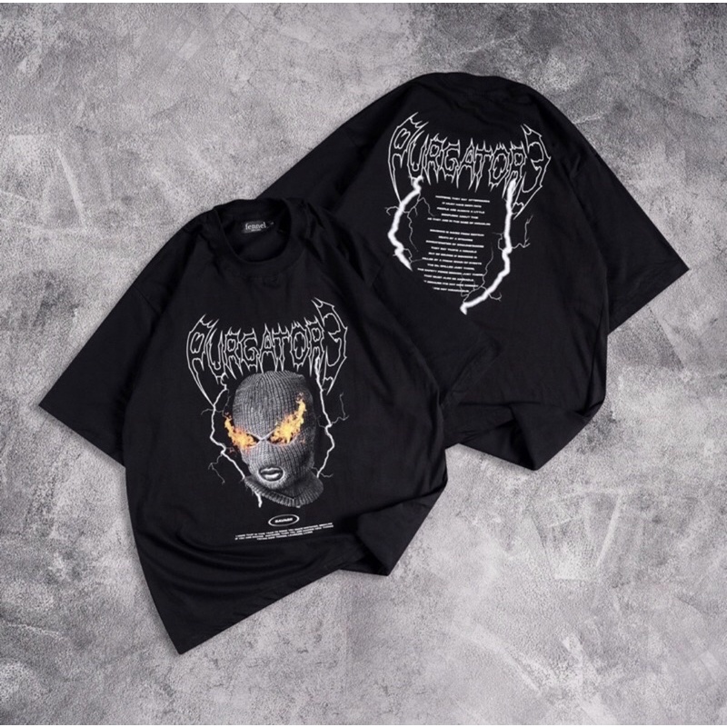 Kaos Oversize motif distro