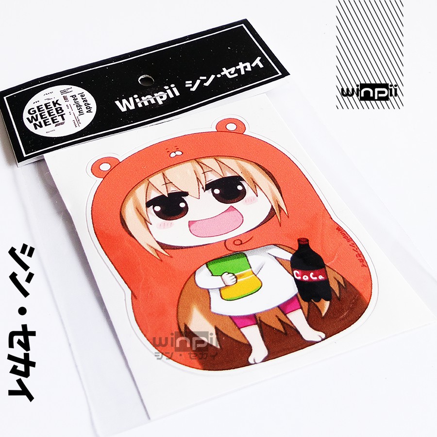 Stiker Sticker Umaru Chan Anime Himouto Umaru Chan Shopee Indonesia