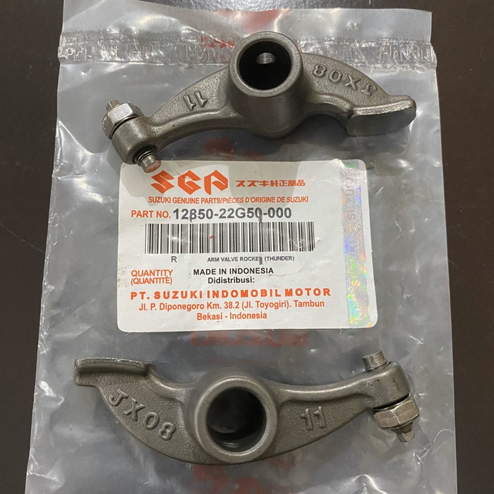 Klep Set In Ex Suzuki Thunder 125 Old 2Pcs Rocker Arm