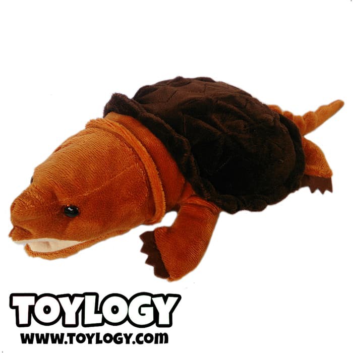 Termurah Boneka Hewan Kura-kura ( Common Snapping Turtle Doll ) 14 inch