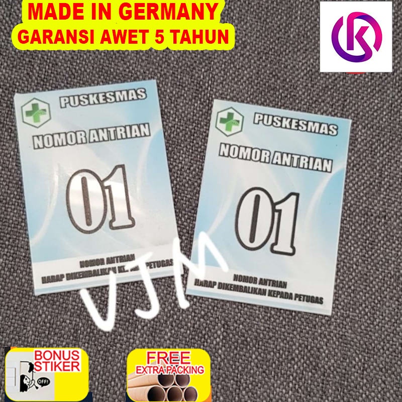 

Promo Acrylic Nomer Antrian/kartu parkir dll