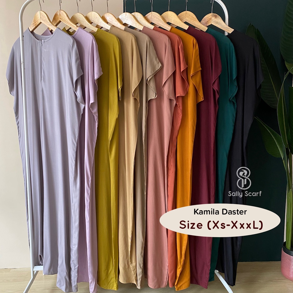 Kamila Daster polos Katalog 1 Rayon  Premium