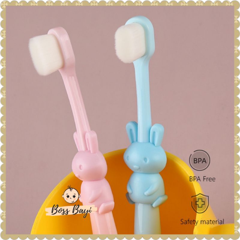 Mini Soft Cotton Toothbrush / Sikat Gigi Anak Bulu Lembut