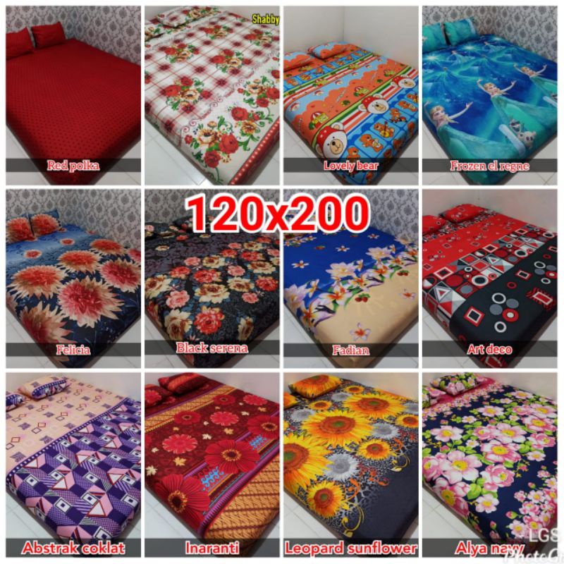 Sprei Home made 120*200*20 grosir sprei Sprei berkwalitas sprei adem