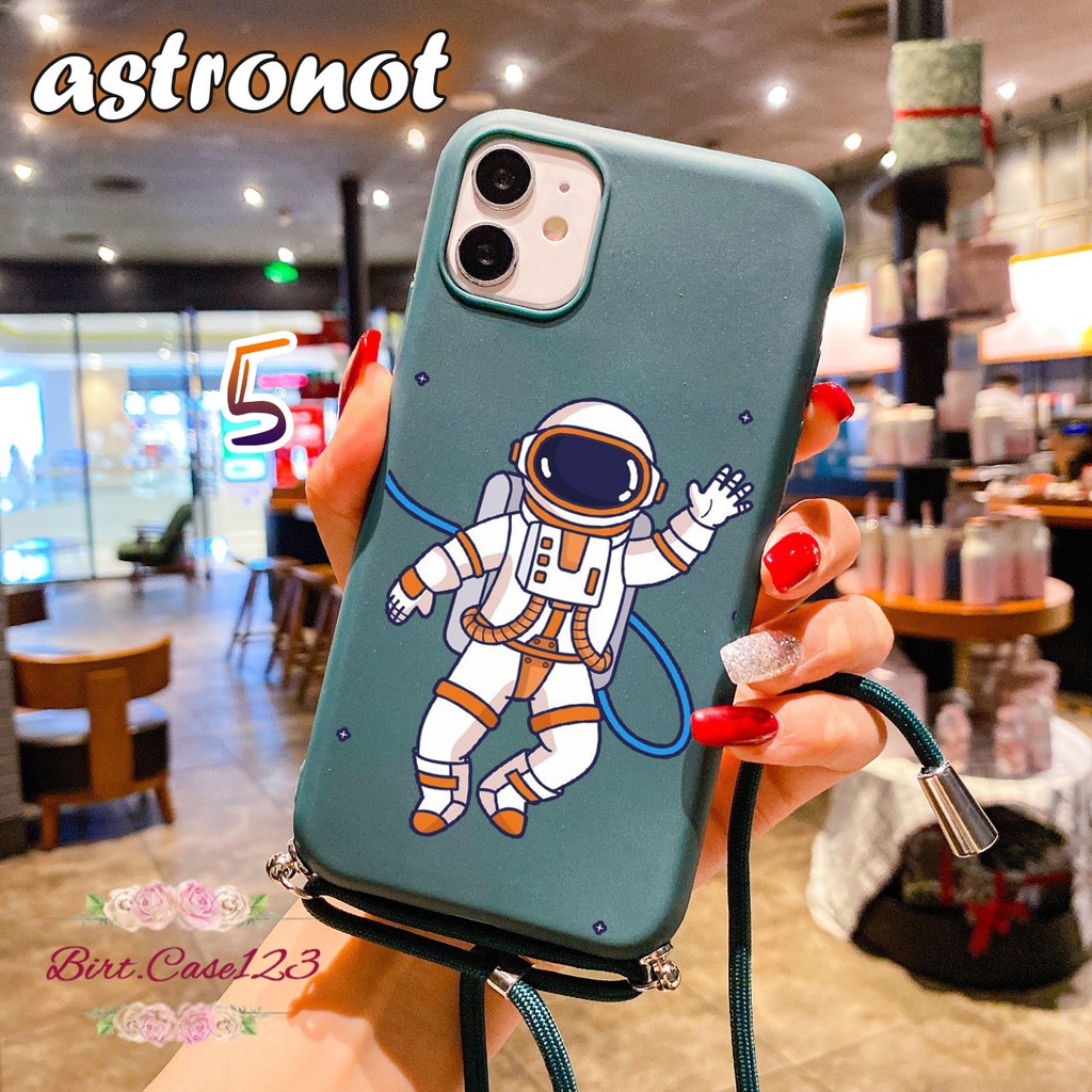 Softcase Slingcase Tali Lanyard Candy ASTRONOT Samsung S5 S6 Edge S7 S9 S10 BC3081