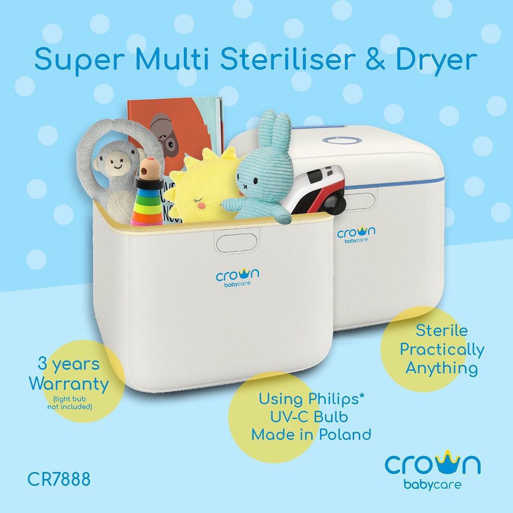 Crown Babycare Super Multi Steriliser &amp; Dryer - CR-7888