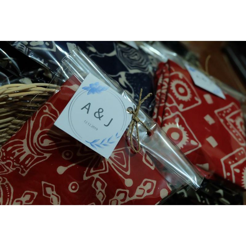 Packaging Syal/obi Souvenirs