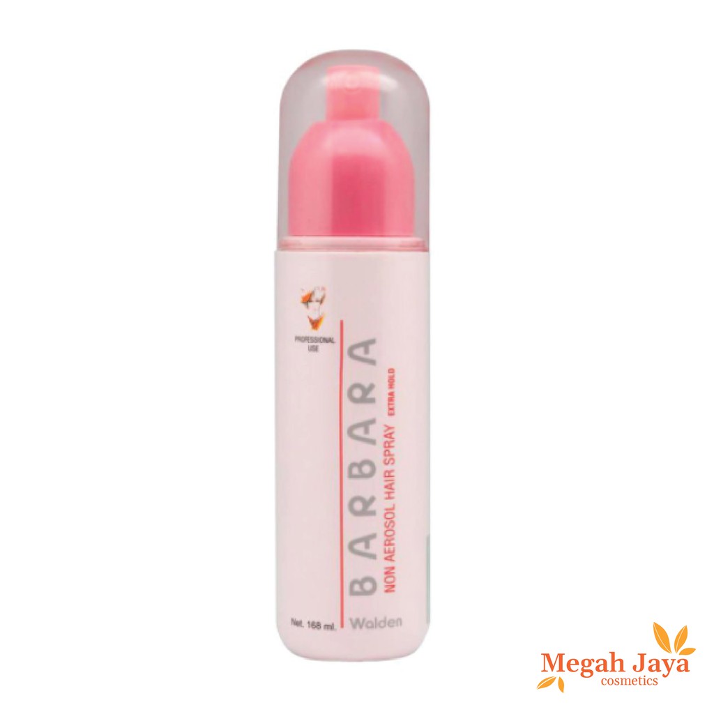 BARBARA NON AERROSOL HAIR SPRAY EXTRA HOLD 168 GR PINK @MJ