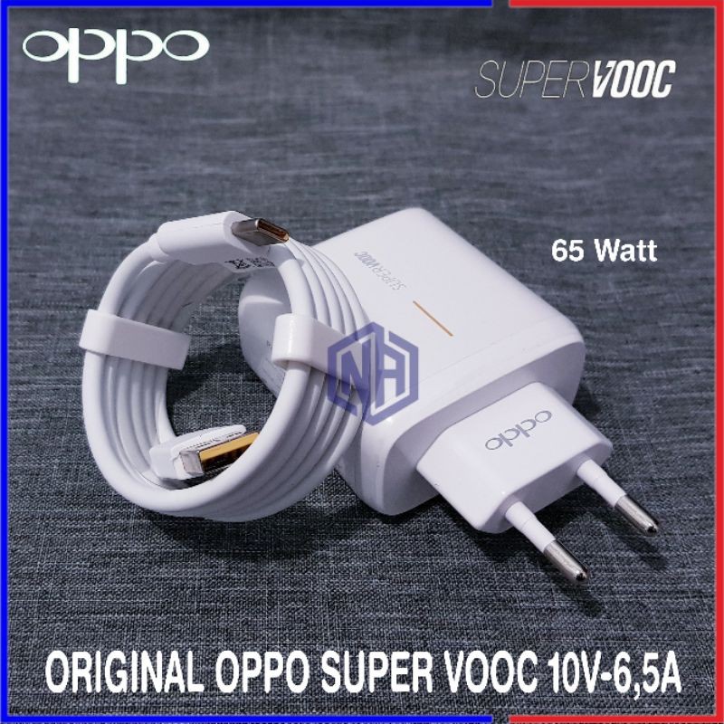 Charger Oppo SUPER VOOC Find X2 Find X2 Pro ORIGINAL 100% USB C