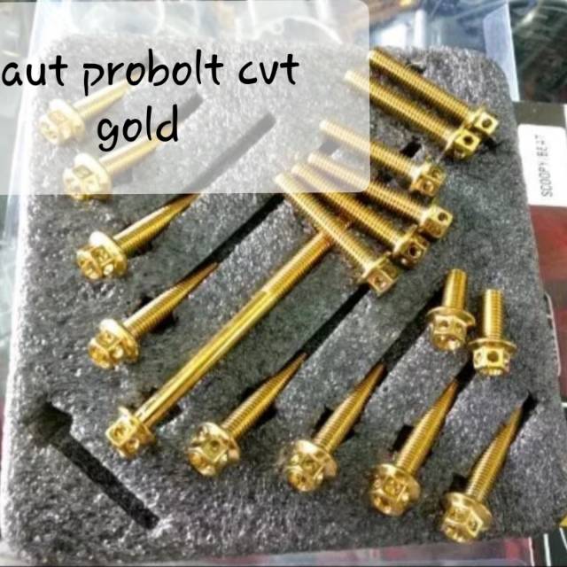 BAUT PROBOLT CVT GOLD BEAT SCOOPY SET BAUT PROBOLT CVT