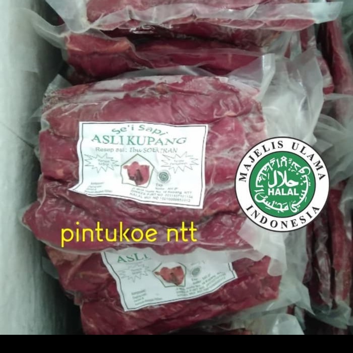 

Daging Asap - 10 Kg Sei Sapi / Daging Sapi Asap Asli Ntt