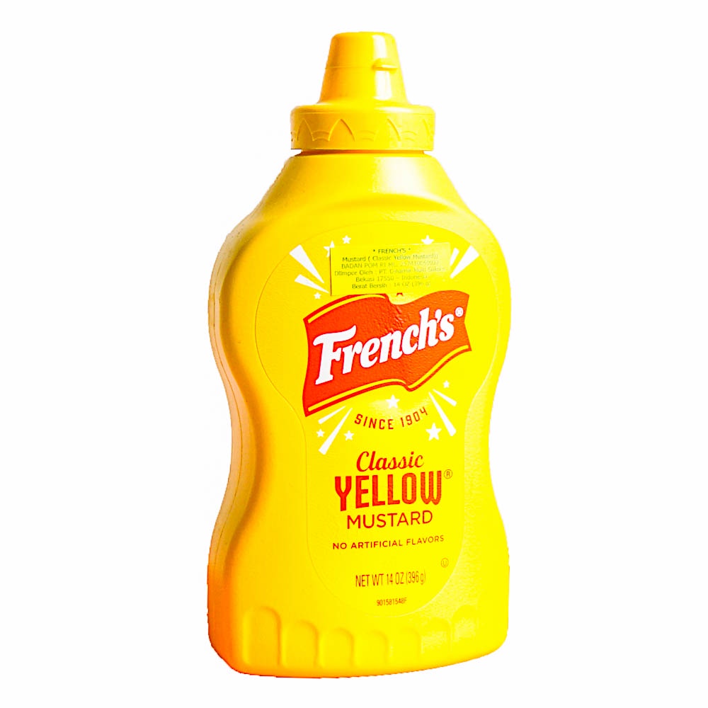 

French's Classic Yellow Mustard Sauce - Saus Mustard 396gr