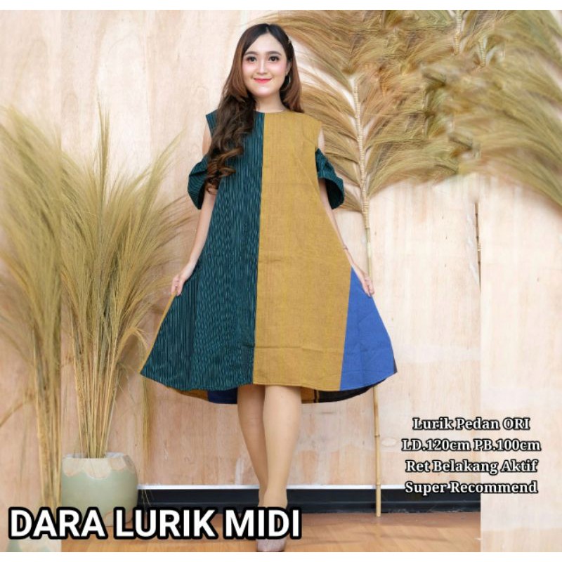 Dress Lurik Prasojo Pedan Klaten | Dress Dara Lurik