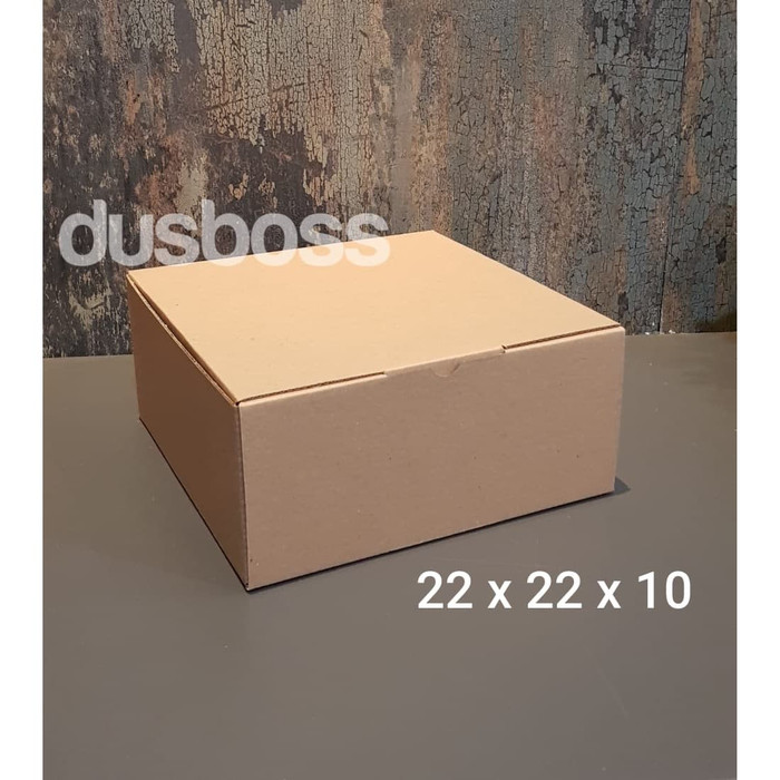 

3Rs5E546 Kardus 22 X 22 X 10 Cm - Die Cut Kotak Kue Tart 56Eyhr6R