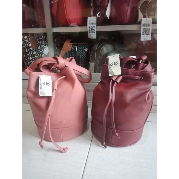 TAS MIA RED/MIA ROSEWOOD BY ALIBI PARIS PROMO