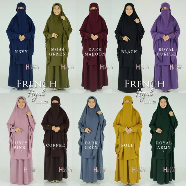 FRENCH HIJAB BY HIJAB HAYURI