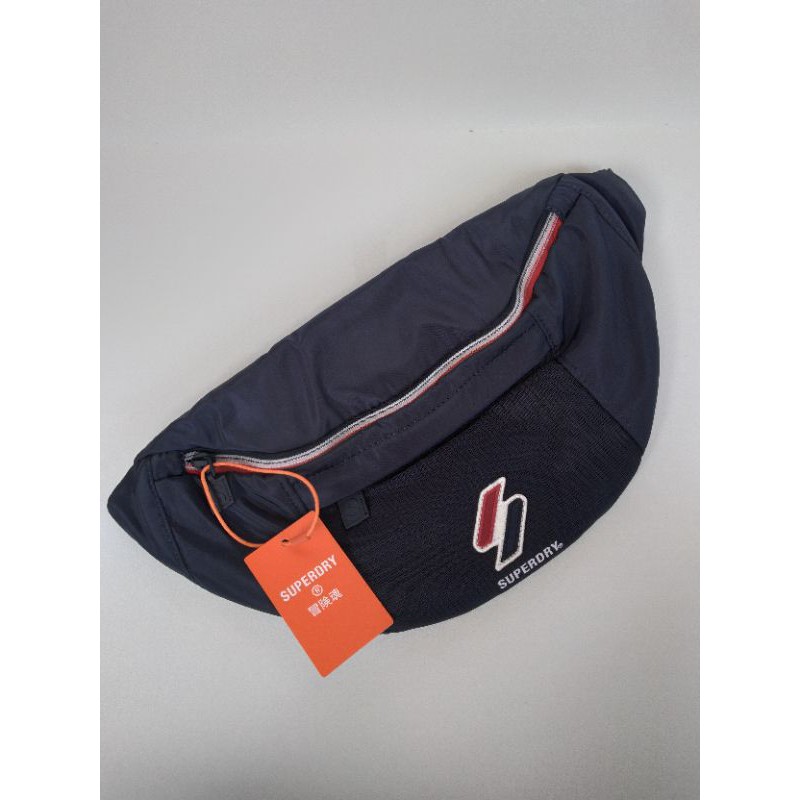 Waistbag Superdry Sport Style Bumbag Navy - Authentic
