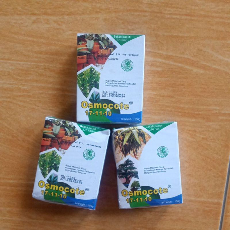 OSMOCOTE 17-11-10 100gr
