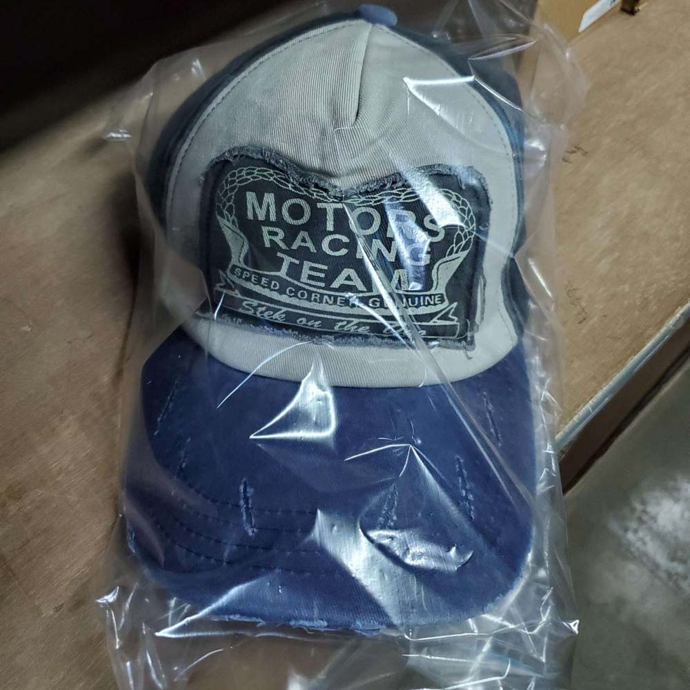 Topi Baseball Snapback Motors Racing Team - OMHAUBBL Blue