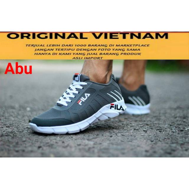 ORI SKECHERS GORUN 400 SPORT LACE UP MEN SEPATU PRIA ORIGINAL - ABU, 44