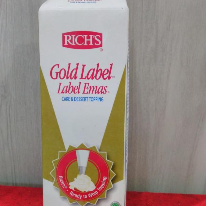 

(BISA COD) RICH'S Gold Label Whipping Cream