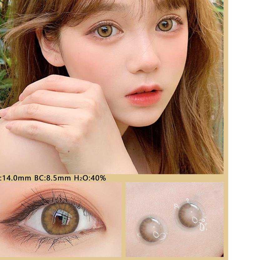 1 Pasang Lensa Kontak Warna Diameter 14-14.5MM Lensa Kontak soflen soflens softlens soflen mata sofl