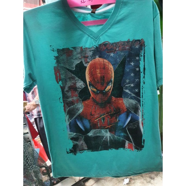 Kaos Spiderman marvel distro termurah