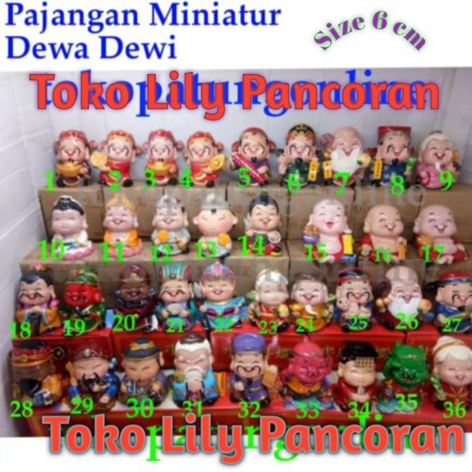 ] Figurine Dewa Mini / Patung Dewa Dewi / Pajangan Dewa Dewi / Dashboard
