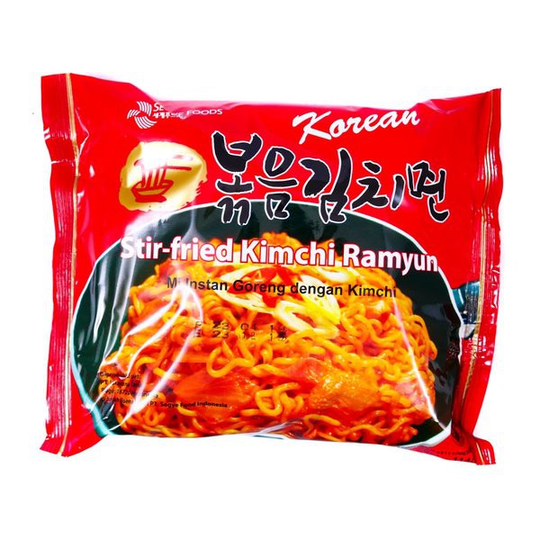 

SEGYE Stir Fried Kimchi Ramyun Noodle 114gr - Mie Instant Goreng Kimchi