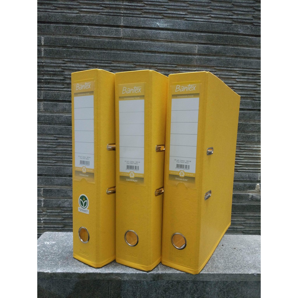 

Ordner Bantex Folio 1465 / Level Arch File (PP) 70mm Kuning 06