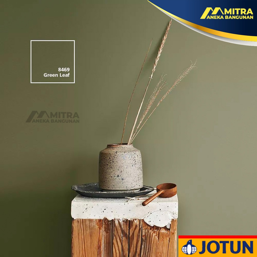 Promo Cat Tembok Interior Eksterior Jotun Green Leaf 8469 / Hijau Olive