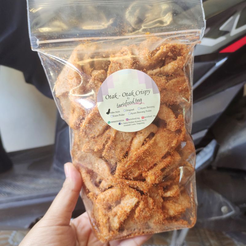 

Otak-Otak Crispy / Krupuk Seblak / Basreng Pedas / Cemilan Enak / Cemilan Pedas / Cemilan Tangerang