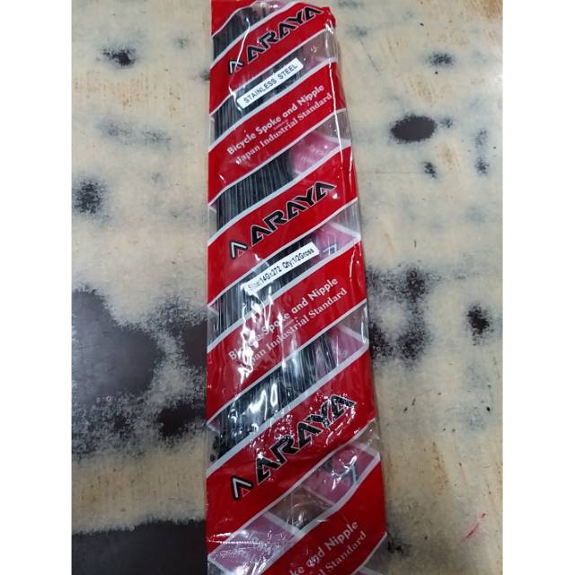 Spak sepeda ukuran 27,5 / Ruji sepeda ukuran 27,5