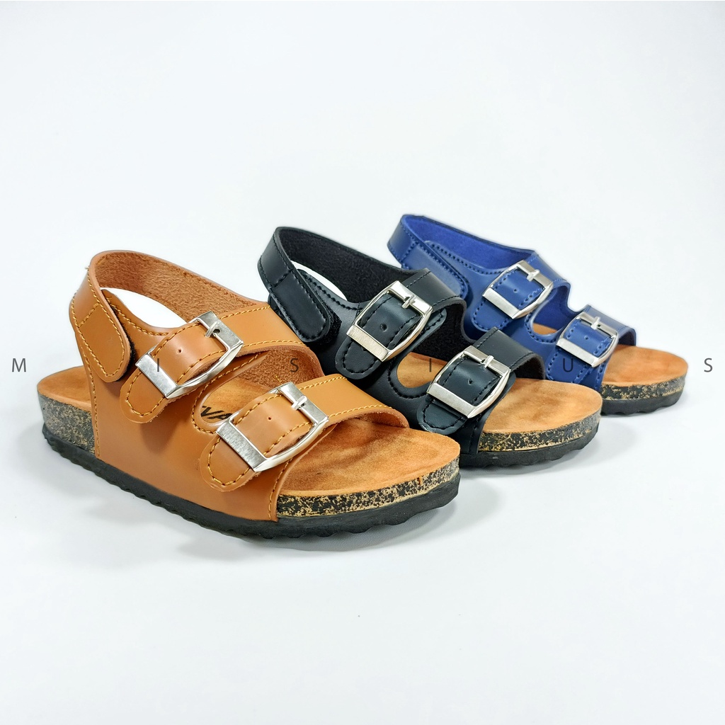 Misius Sandal Anak SANDAL GESPER Motive Sol PUYU Empuk Anti Slip