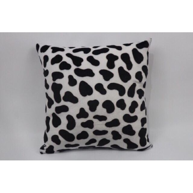 Bantal sofa bludru bulu halus lembut motif leopard sapi zebra macan jerapah murah unik ukuran 35