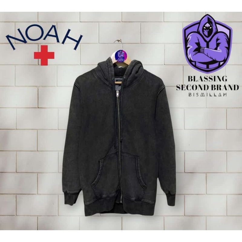 Zip Hoodie NOAH NYC Grey  Second Original