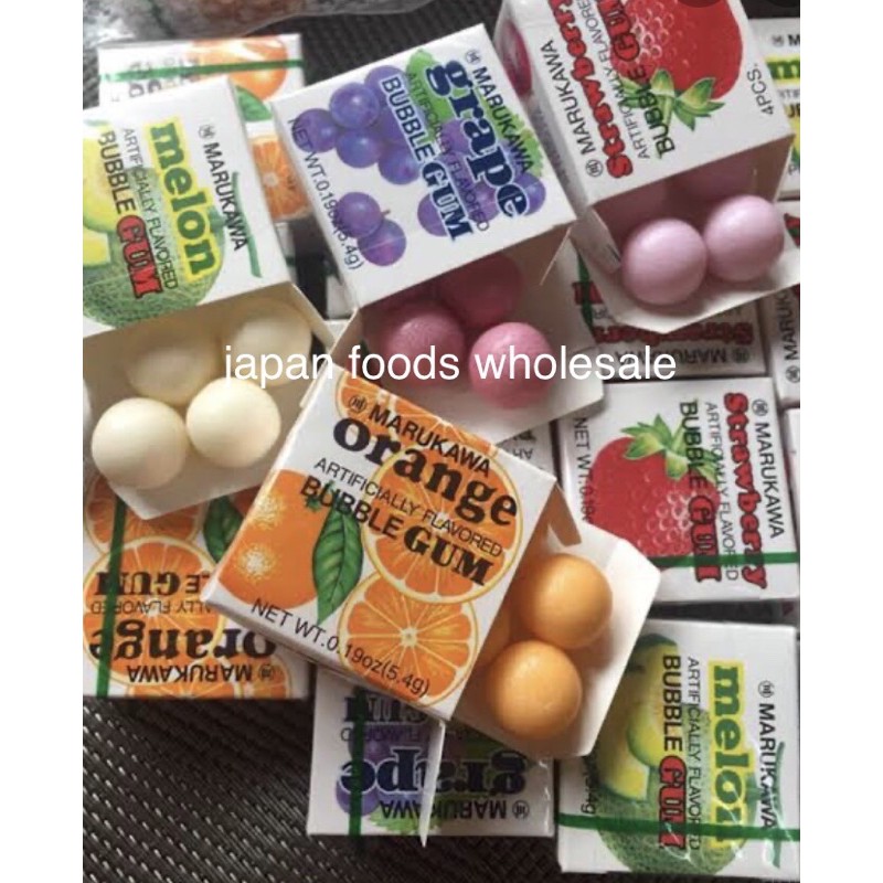 

Marukawa Bubble Gum / permen karet aneka rasa