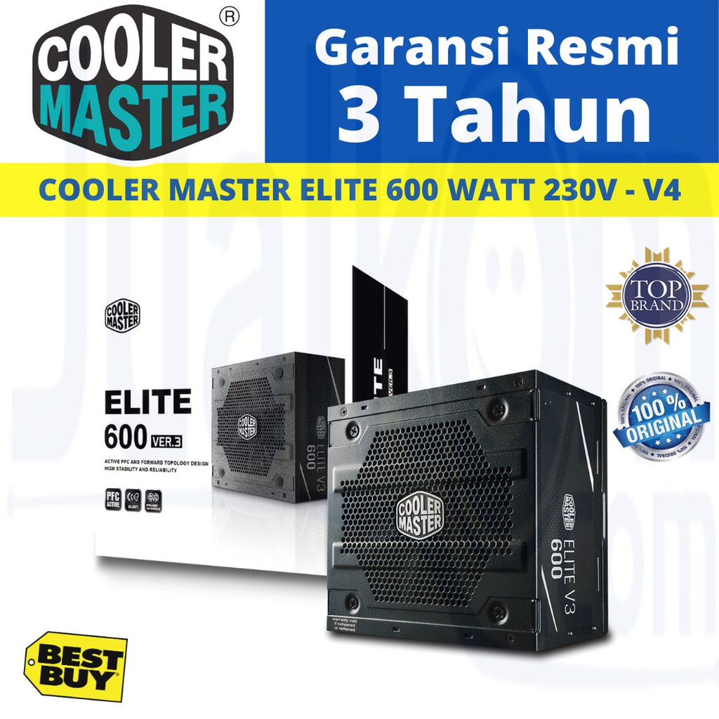 Cooler Master Elite 600 230V V4 600 Watt 80 Plus Garansi Resmi