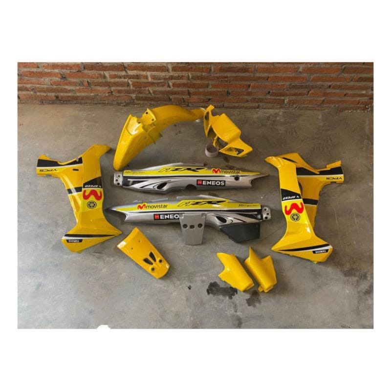 bodi halus fullset yamaha fizr body halus yamaha fiz r cover bodi fiz r movistar kuning cover body f