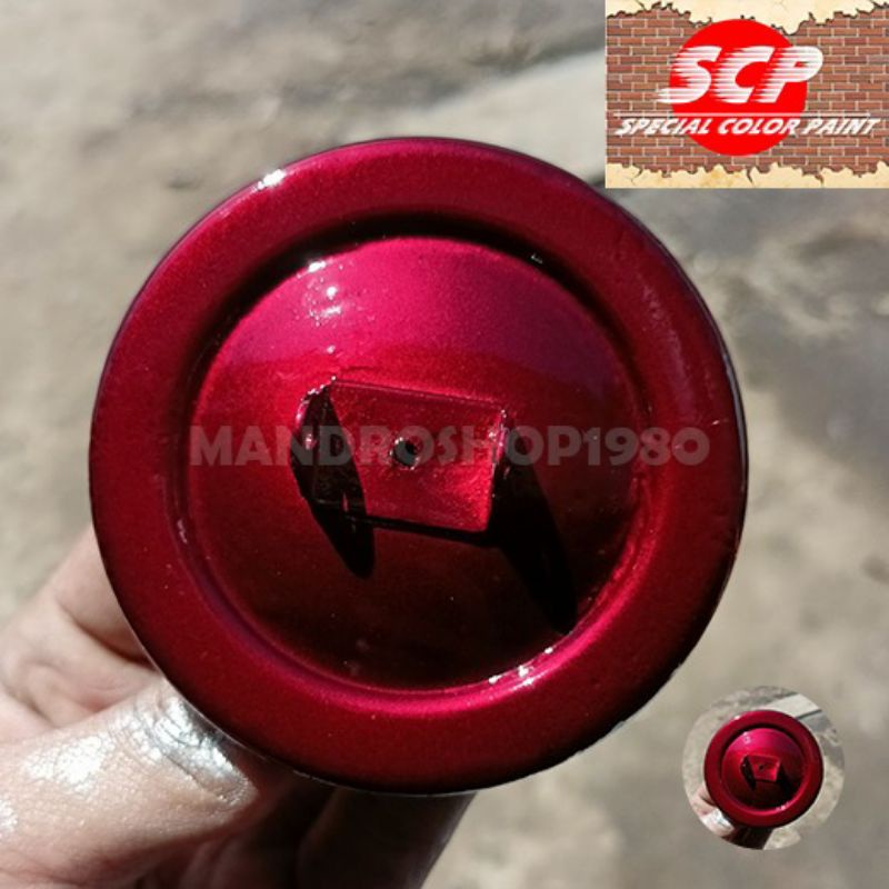 CAT MERAH MAROON 200ML