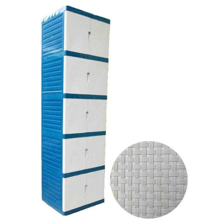 MK LEMARI PLASTIK 5 SUSUN CONTAINER MINI-ARTHA BAJU CELANA BOX