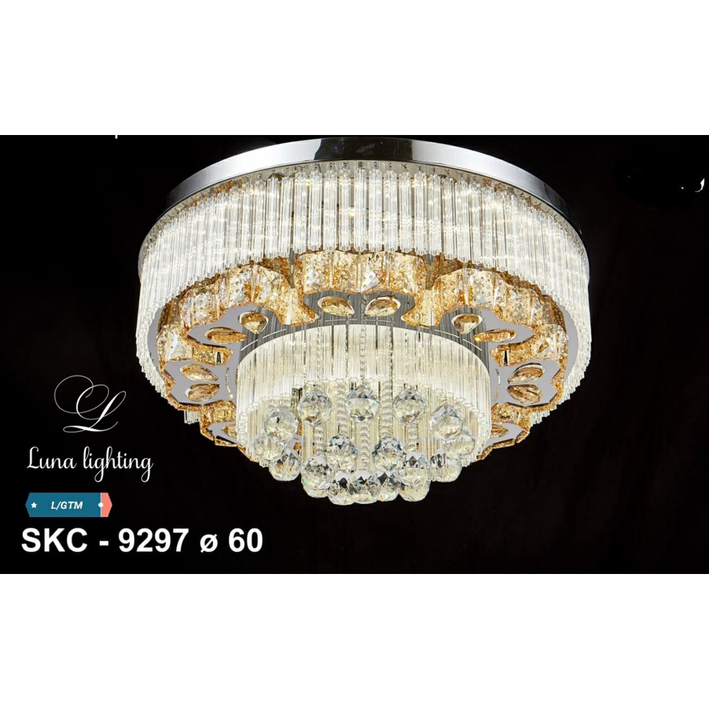 Lampu Plafon Kristal LED 9297