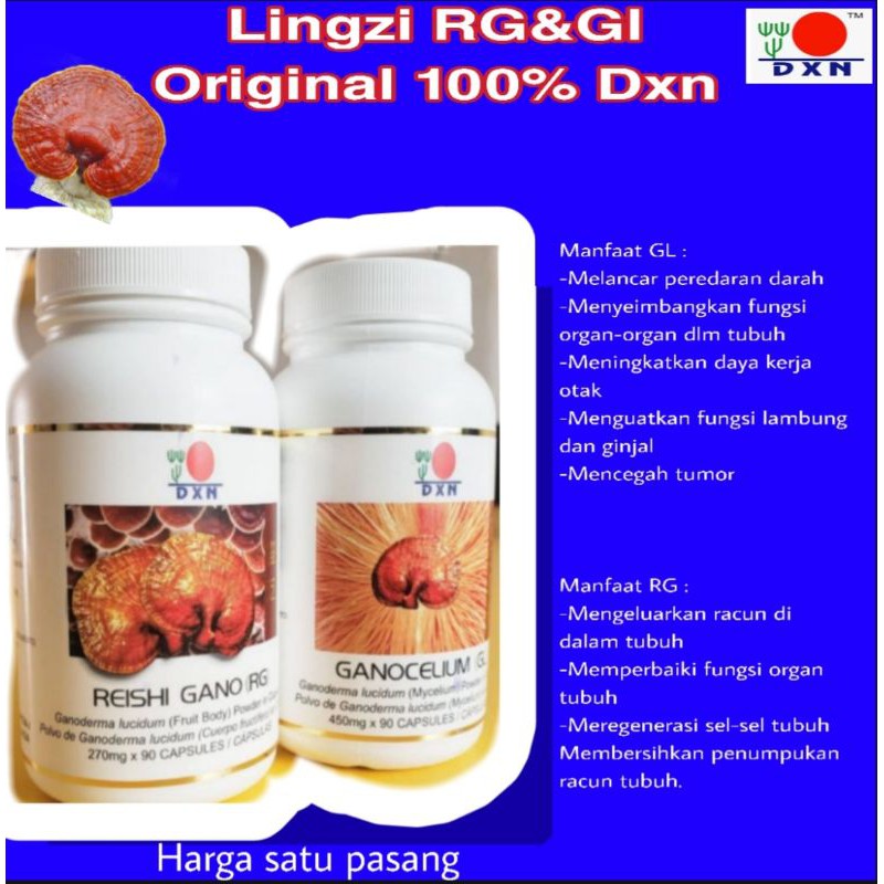 DXN GL&RG90 (harga 1 pasang)