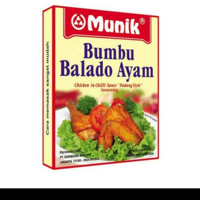 

MUNIK BALADO AYAM 90 GRAM