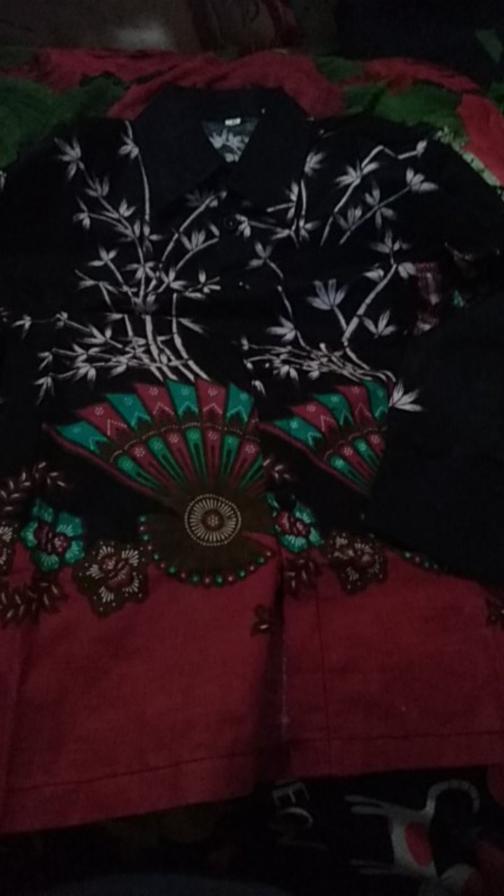 Batik Anak Cowok Lengan Panjang Umur 2 Sampai 10 Tahun