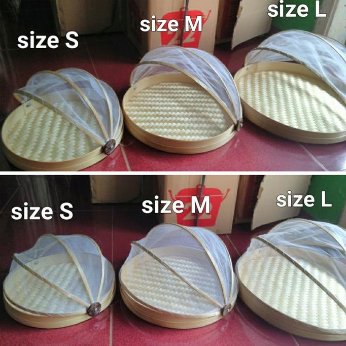 

AKSESORIS PERNIKAHAN TAMPAH BAMBU KELAMBU PUTIH SIZE M PERLENGKAPAN PESTA CRAFT